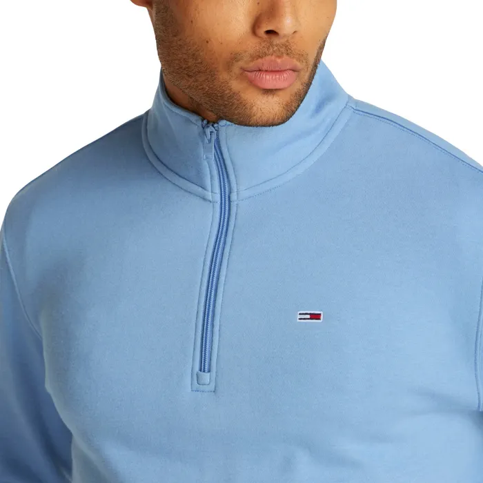 Tommy Hilfiger Regular Fleece 1/4 Zip Sweater Heren