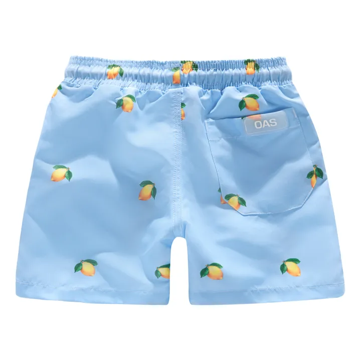 OAS Short de Bain Lemon | Bleu ciel