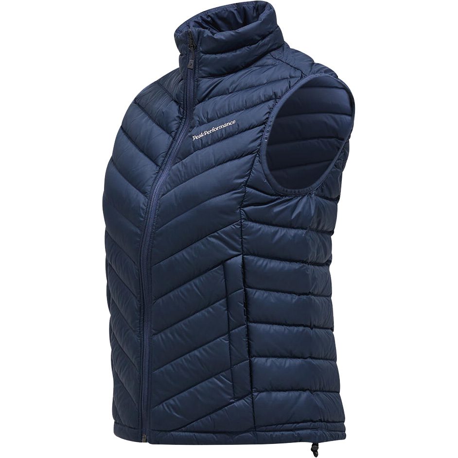 Peak Performance Frost Daunen-Weste Damen blue shadow