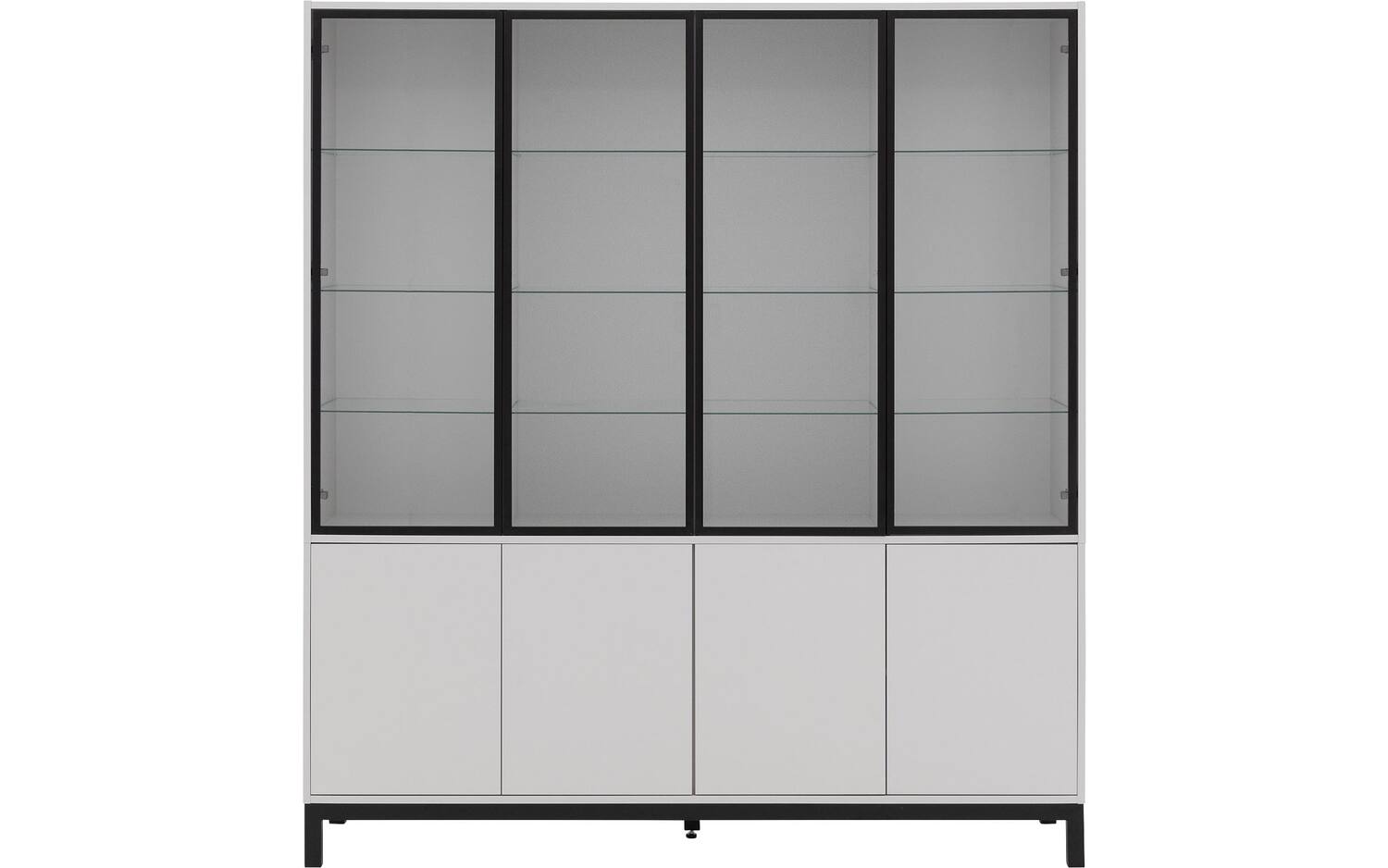 Goossens vitrinekast Valencia in melamine