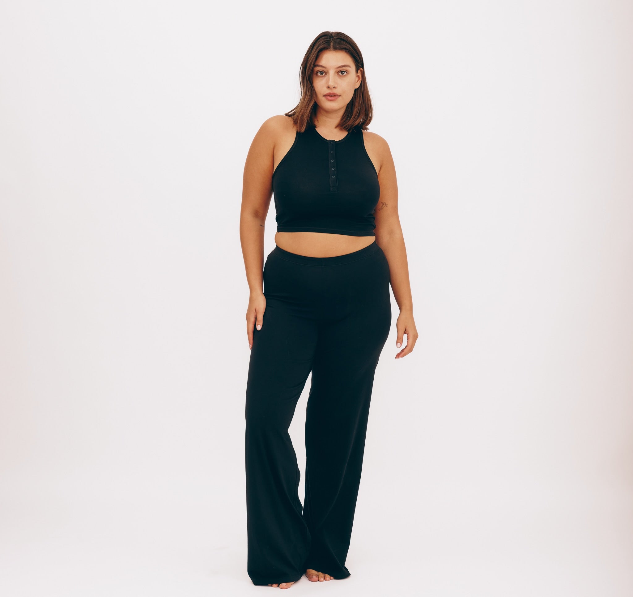 ORGANIC COTTON<br>Core Sport Henley Tank Top