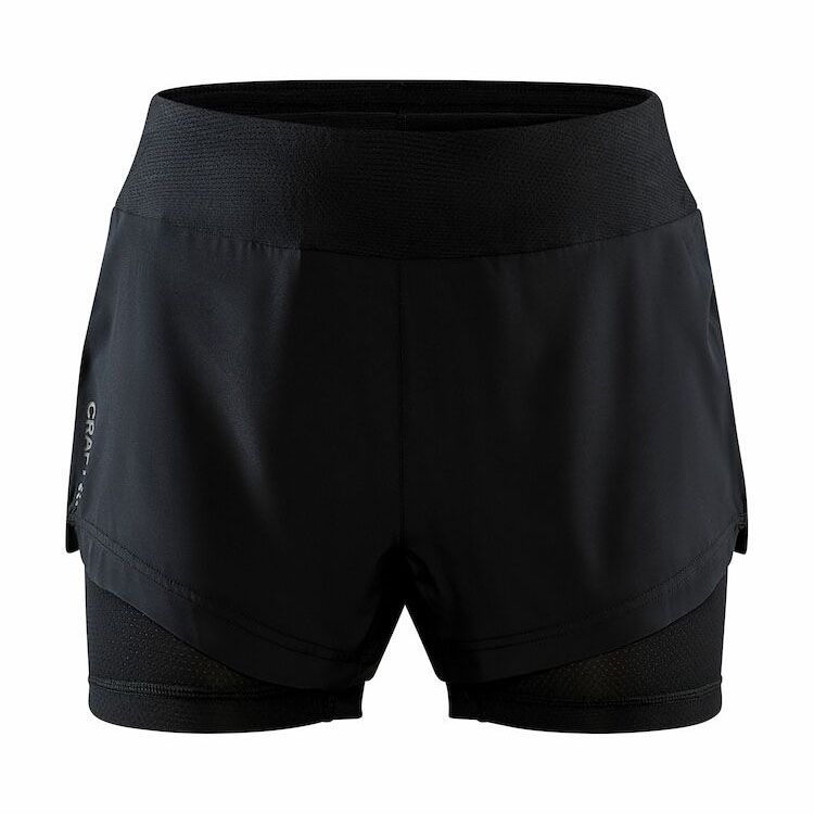 craft advanced essence 2in1 traeningsshorts dame 72 1910722 black