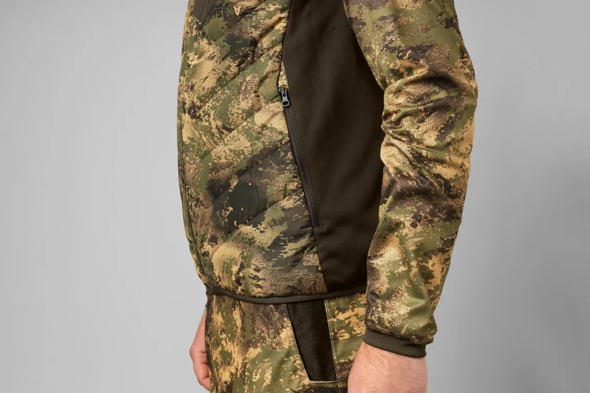 Härkila Men's Heat Camo Vest Axis Msp Forest Green