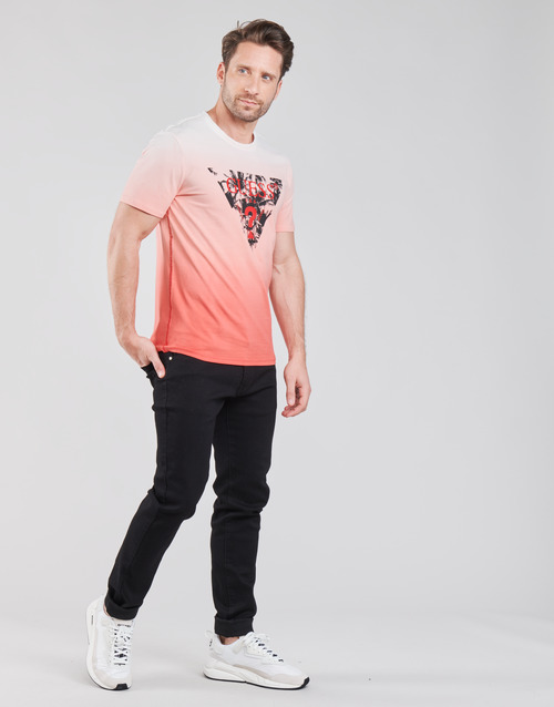 Guess - PALM BEACH CN SS TEE - Rouge