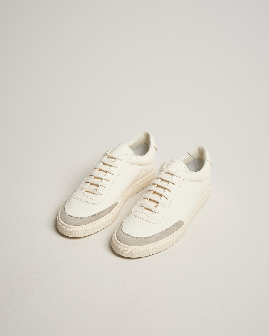 Common Projects Court Classic Nappa Leather Sneaker White