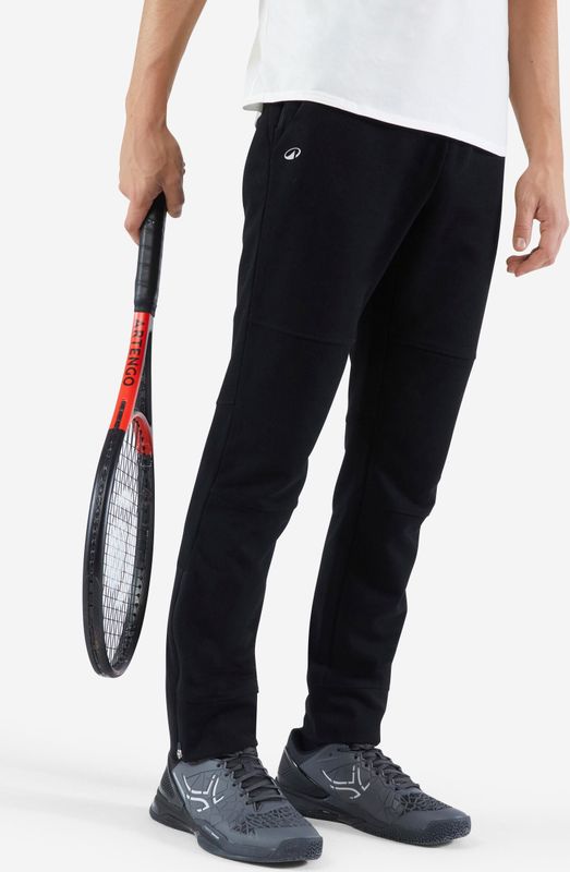 Tennisbroek soft heren zwart