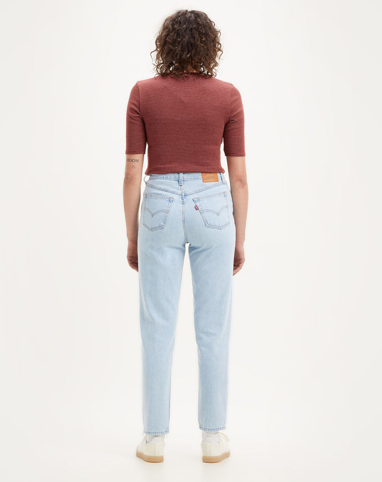 Levi's® Jean 80'S Mom taille haute bleu clair