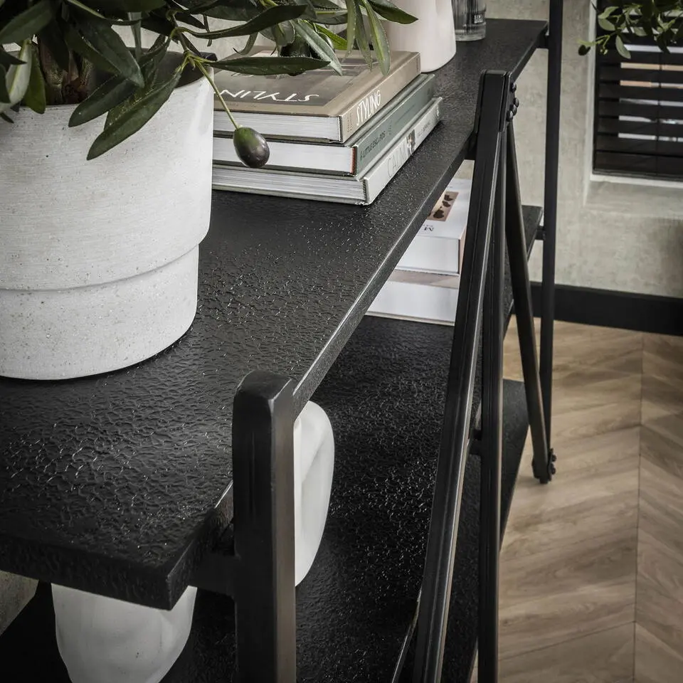 Wandrek - Metaal - 130x85cm - Zwart - Piega