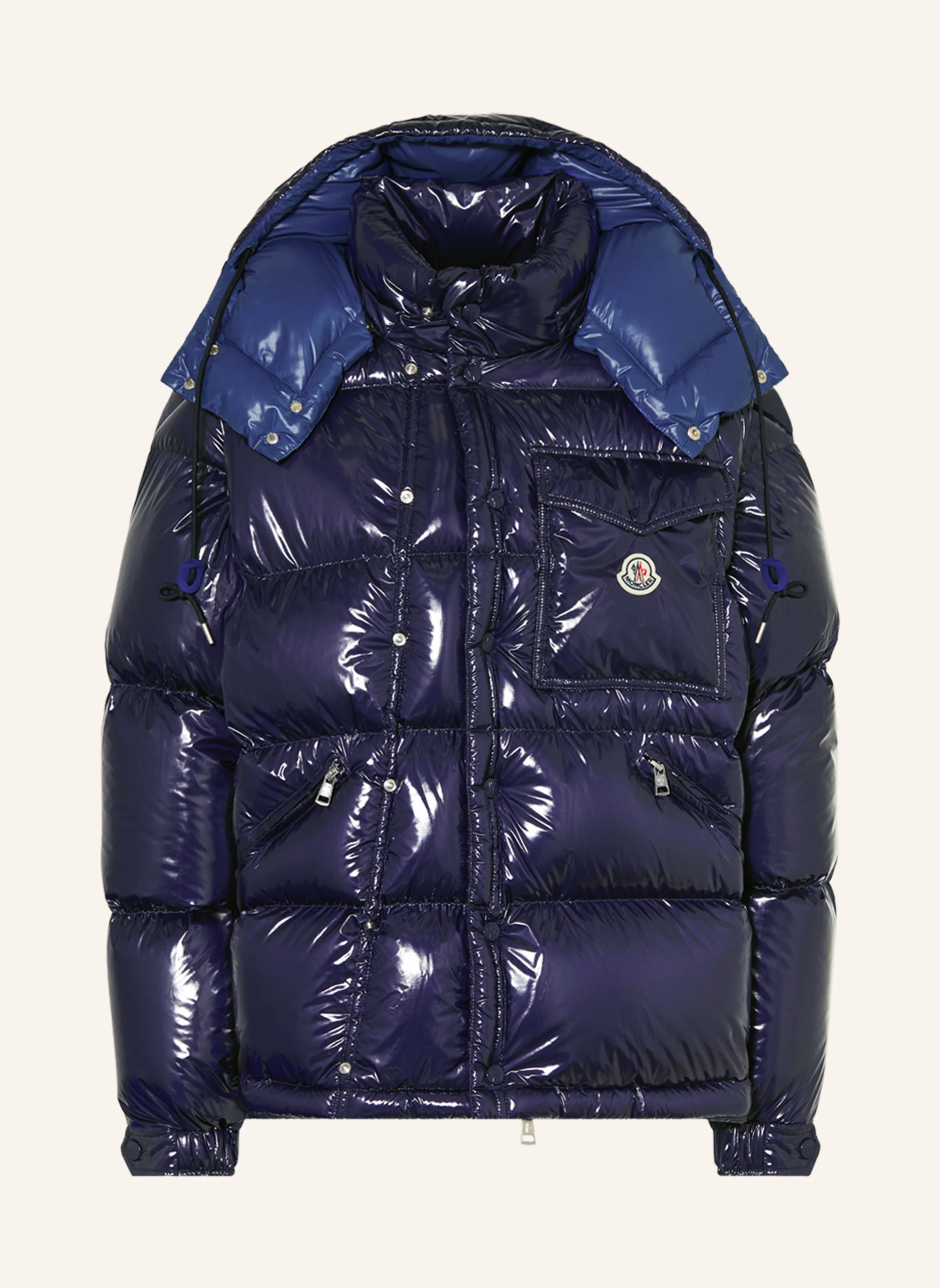 MONCLER Daunenjacke PRESENT KARAKORUM mit abnehmbarer Kapuze und Ärmeln