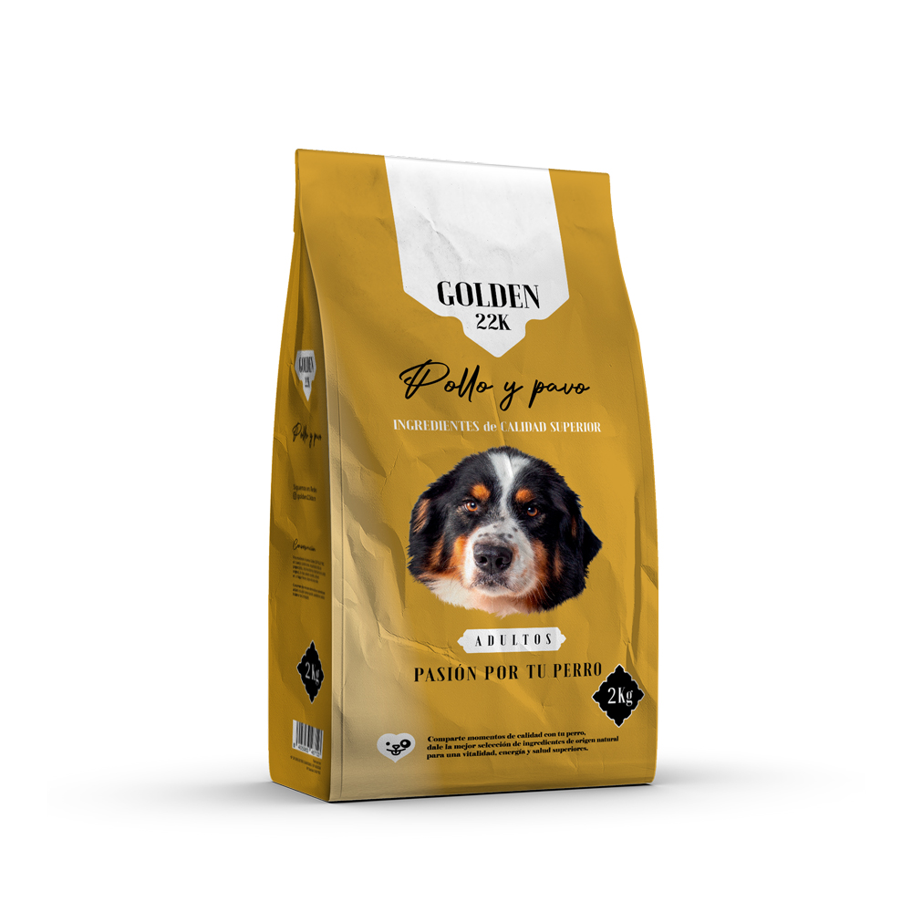 GOLDEN22K ALIMENTO PARA FRANGO E PERU ADULTO