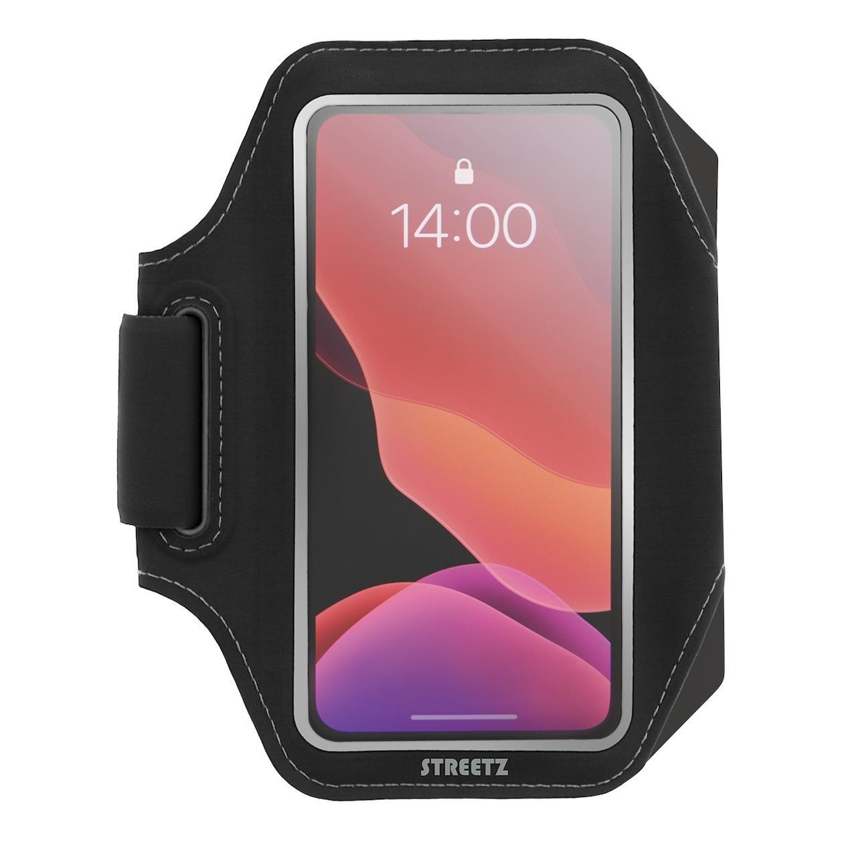 Sport armband reflective fits up to most 6.5