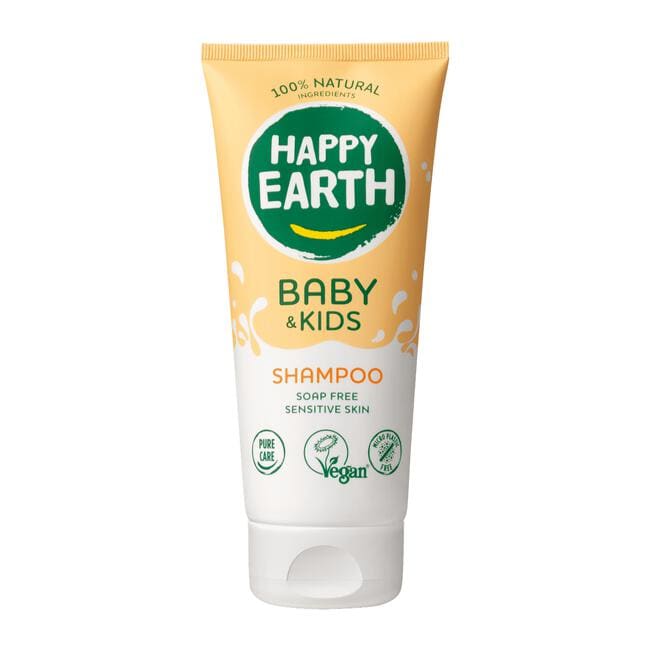 Happy Earth Zeepvrije Shampoo Baby & Kids 200 ml