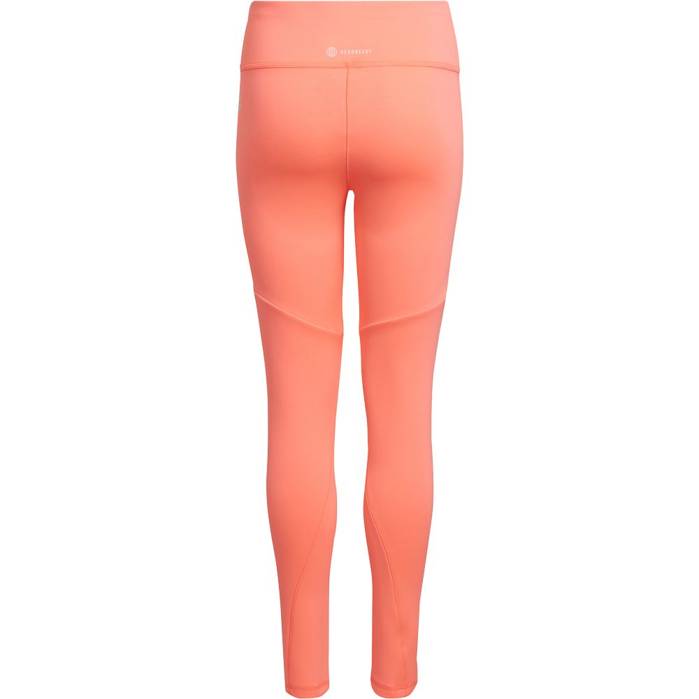 adidas Optime Aeroready Training 3-Streifen Tights Mädchen acid red