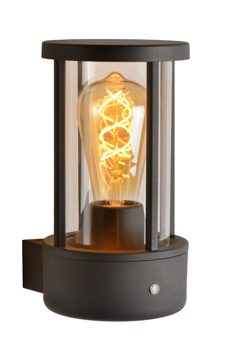 Lucide Lori wandlamp 15W 20x15cm antraciet