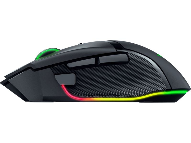 Razer Gaming-Maus Razer Basilisk V3 Pro 35k Schwarz Kabelloser ergonomischer RGB-Gaming-Maus