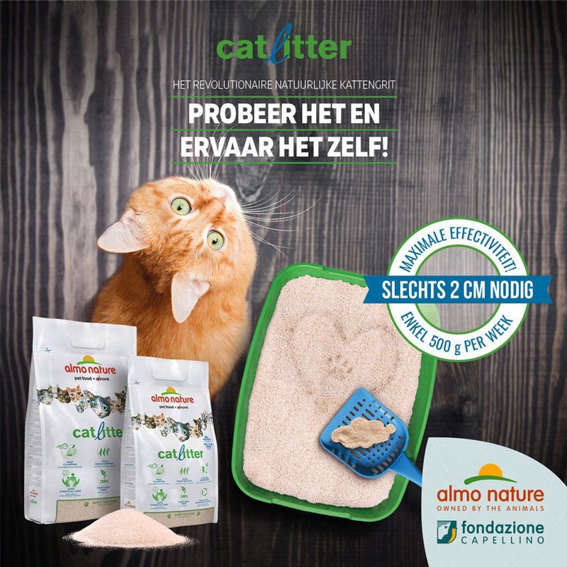 Almo Nature Catlitter - Kattenbakvulling - 4,54 kg