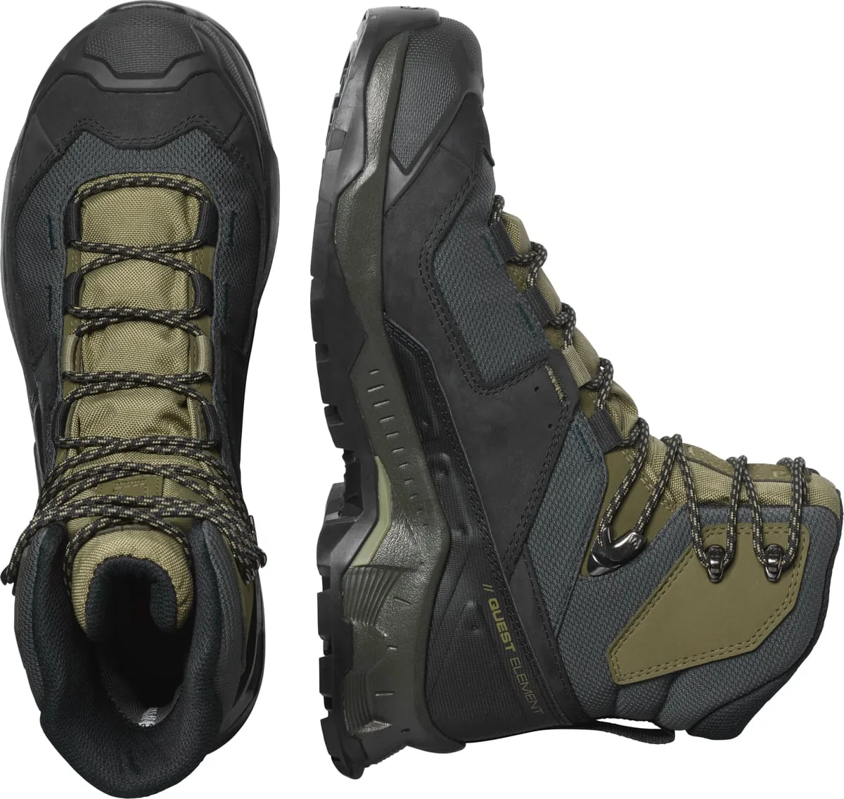 Salomon QUEST ELEMENT GTX Black / Deep Lichen Green / Olive Night