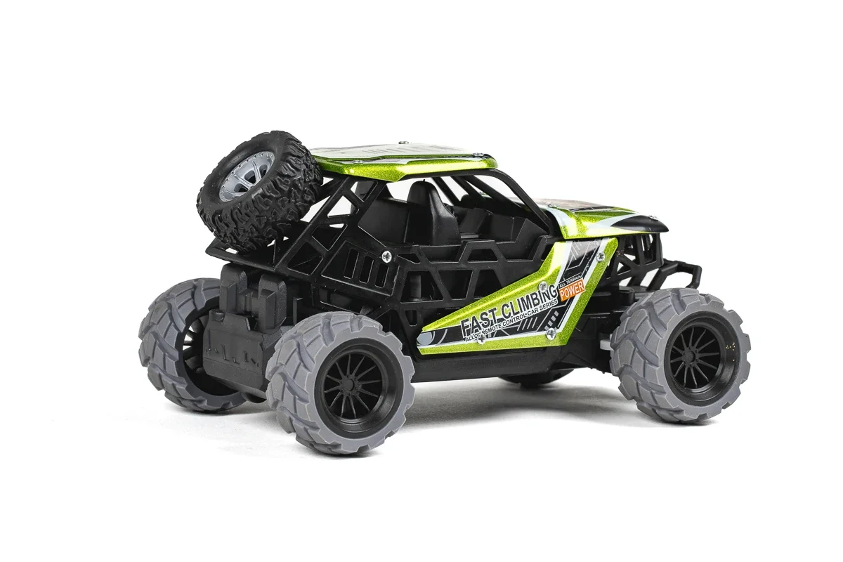 TEC-TOY - King Climber Fjernstyret Bil 1:18 2,4G 3,7V Li-ion - Grøn