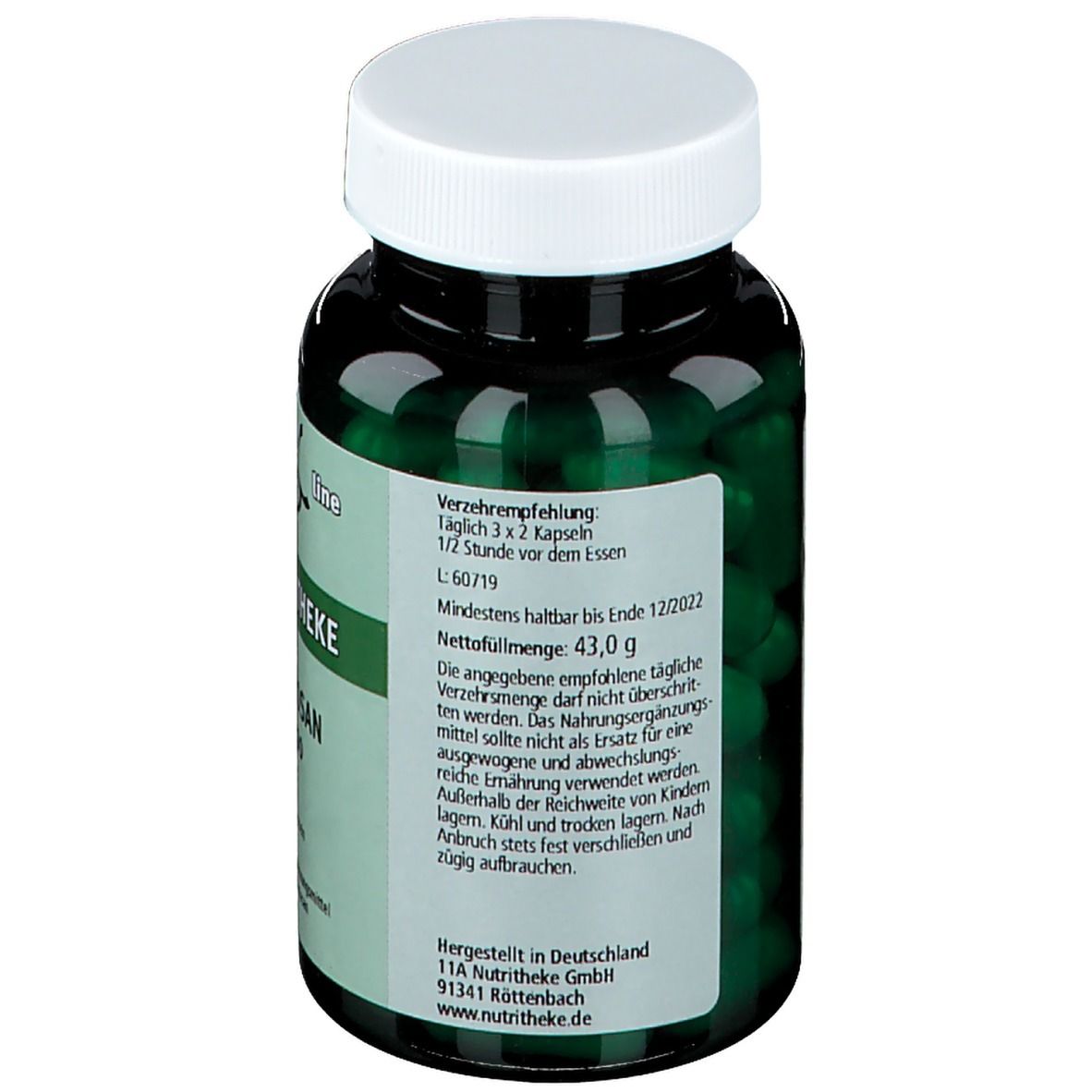 green line NUTRITHEKE Chitosan 502