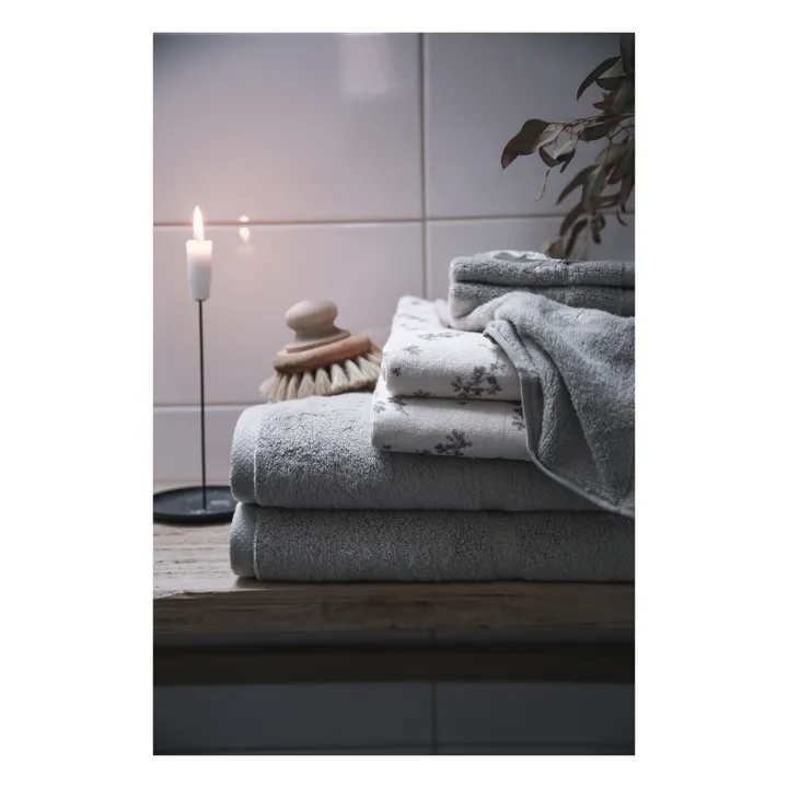 garbo&friends Serviette de bain en coton | Vert pâle