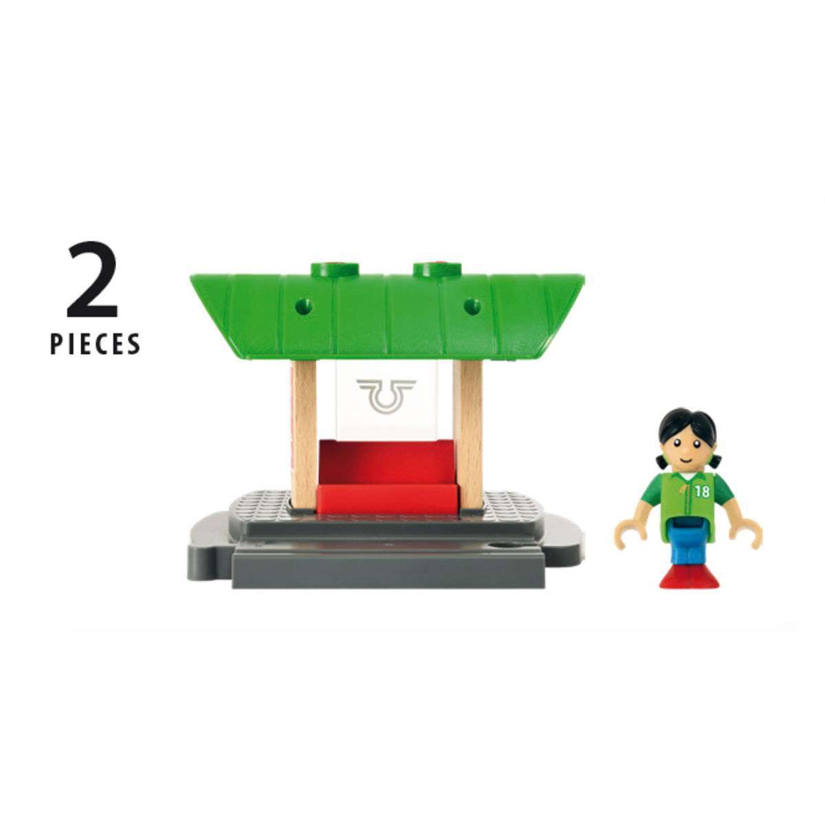 BRIO Spiel Bahnhof mit Aufnahmefunktion