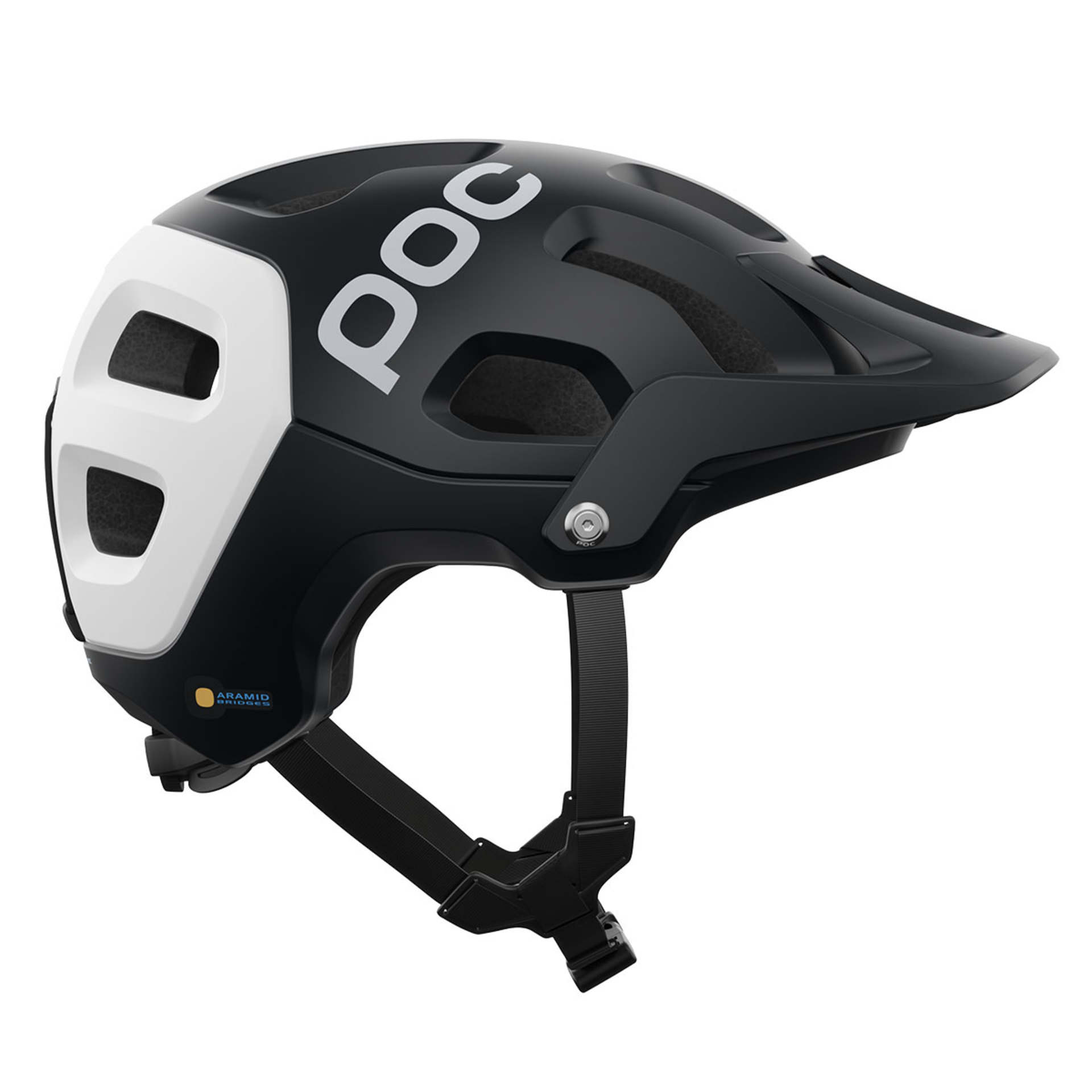 POC Tectal Race MIPS MTB Fietshelm Zwart/Wit