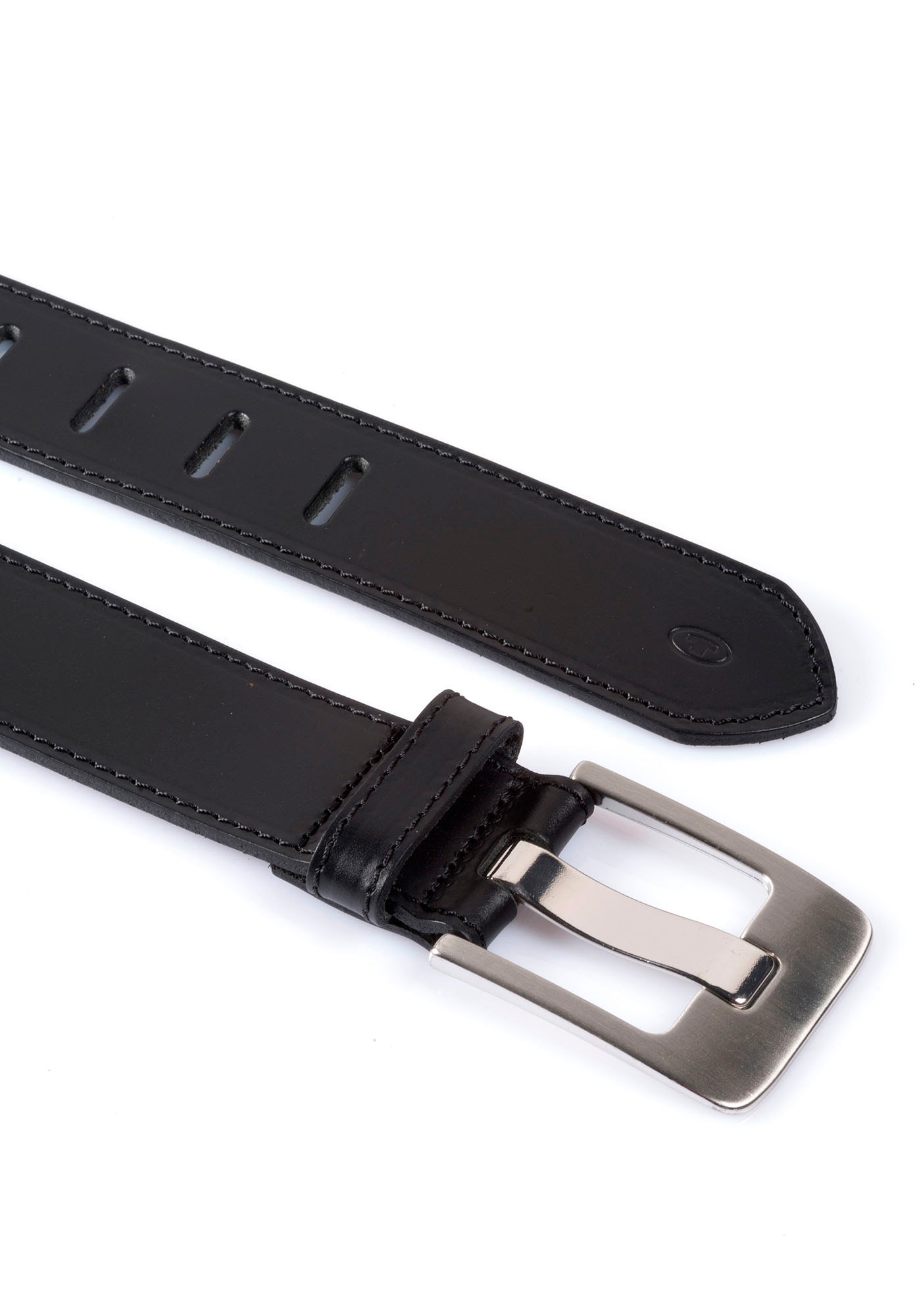 TOM TAILOR Ledergürtel »TTLAUREL« 4 cm breiter Damengürtel, Must-Have zu Denim-Look