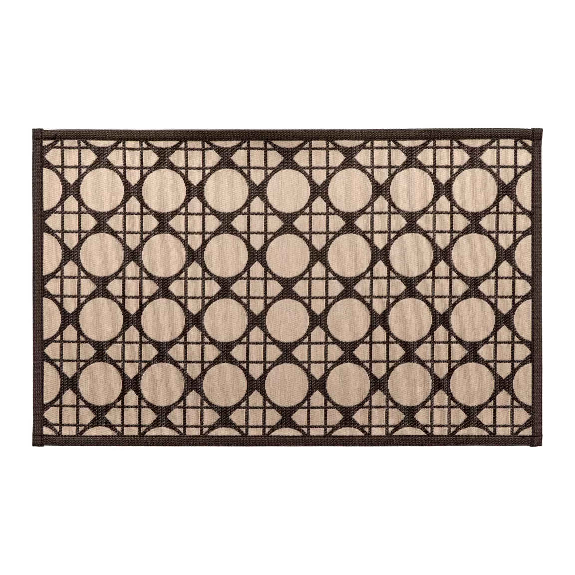Tapis antidérapant (50 x 80 cm) Geometrik Noir