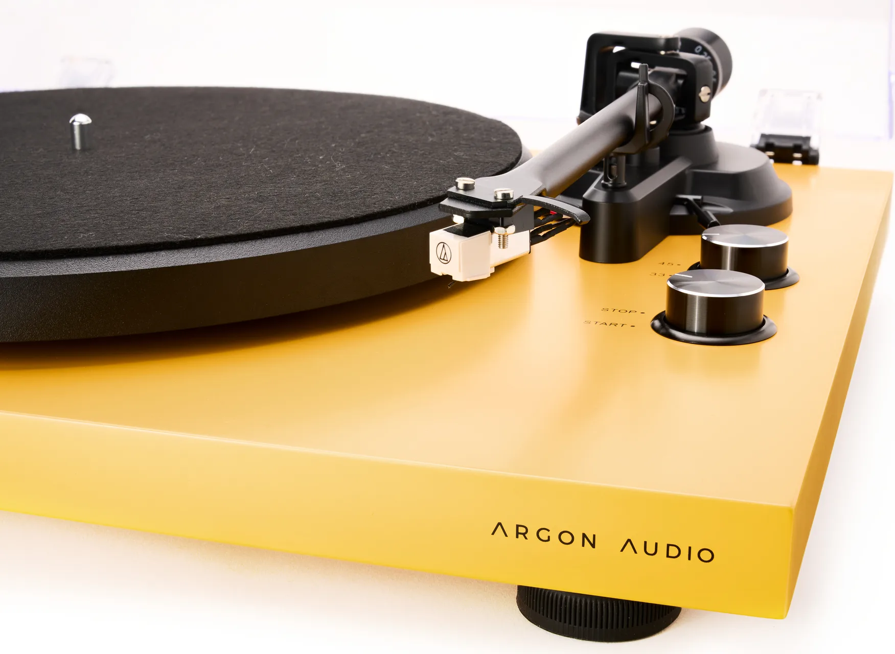 Argon Audio TT MK2 Jaune Platines vinyle hi-fi