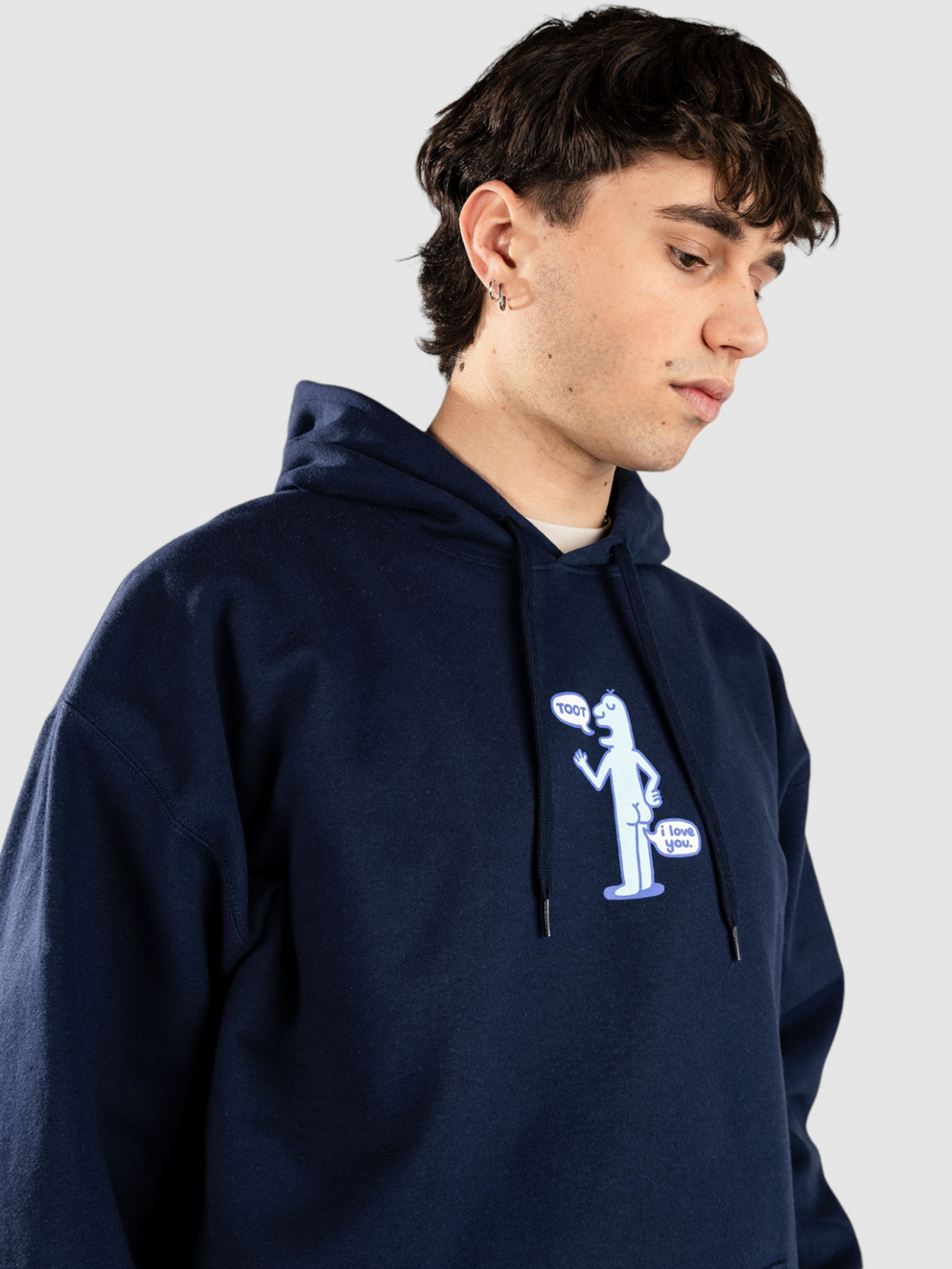 A.LAB Love Toot Hoodie navy