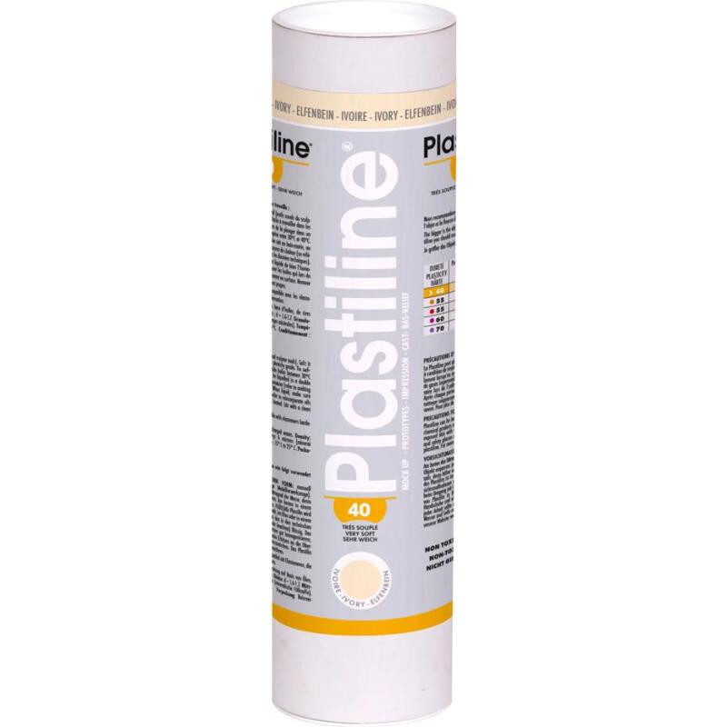1 kg de plastiline dureté 40 - Ivoire