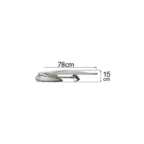 Teleco FlatSat Classic BT 65 vollautomatische Sat-Anlage mit Bedienpanel