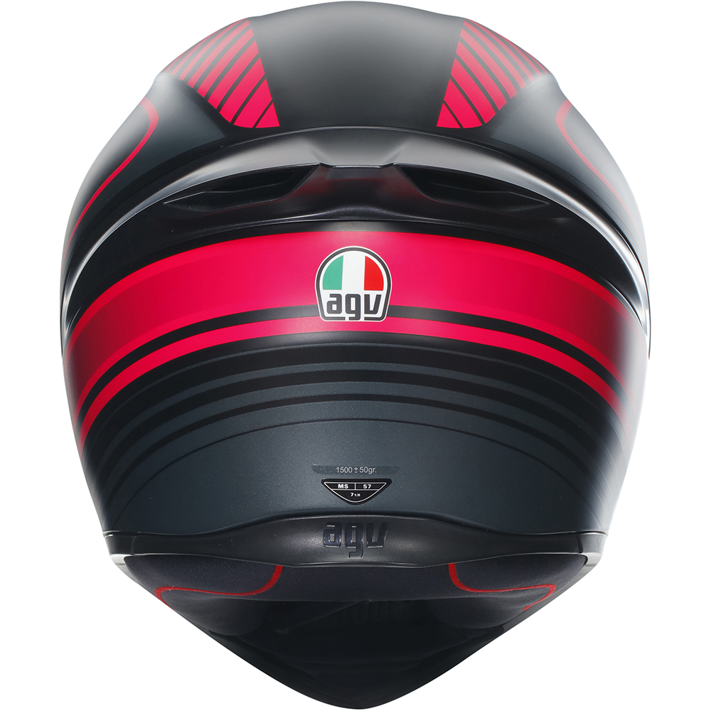 AGV - Casque K1 S Warmup Noir / Rose