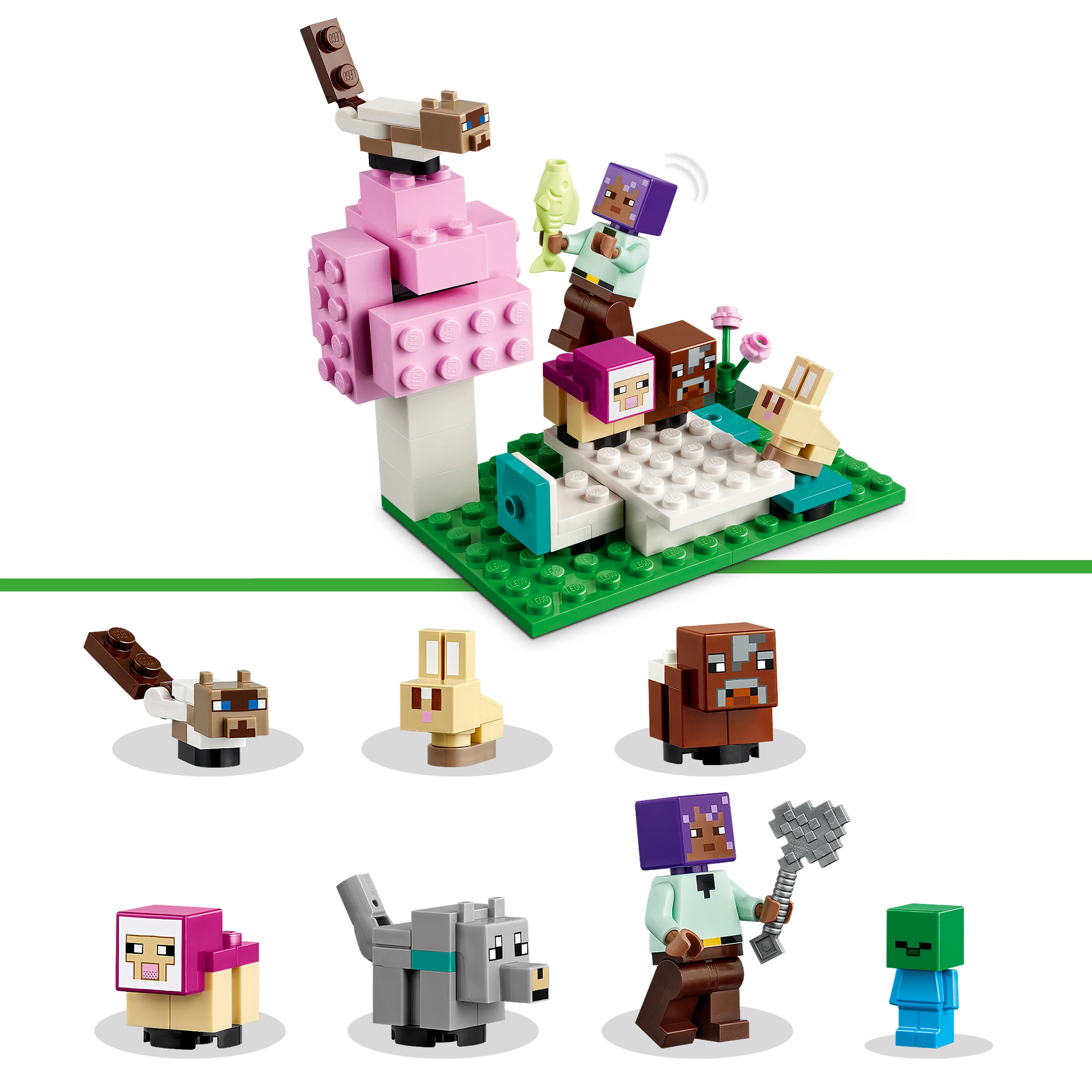 LEGO® Minecraft™ 21253 DAS TIERHEIM