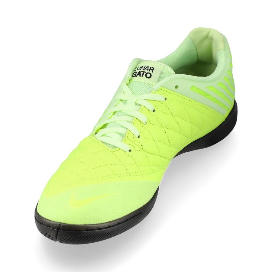 Nike Lunargato II IC Small Sided - Noir/Jaune Fluo