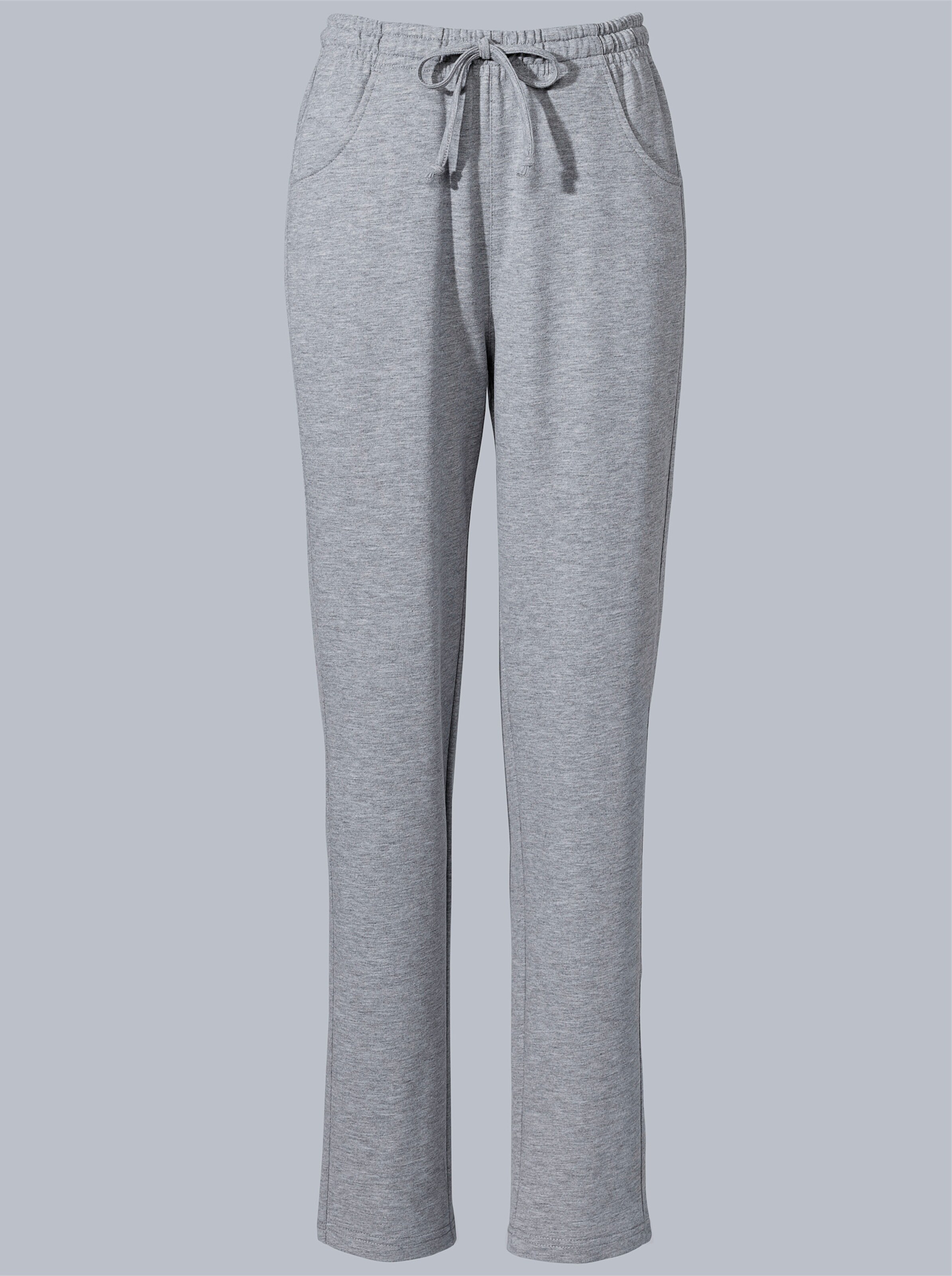 Jerseyhose mit Tunnelzug und Bindeband