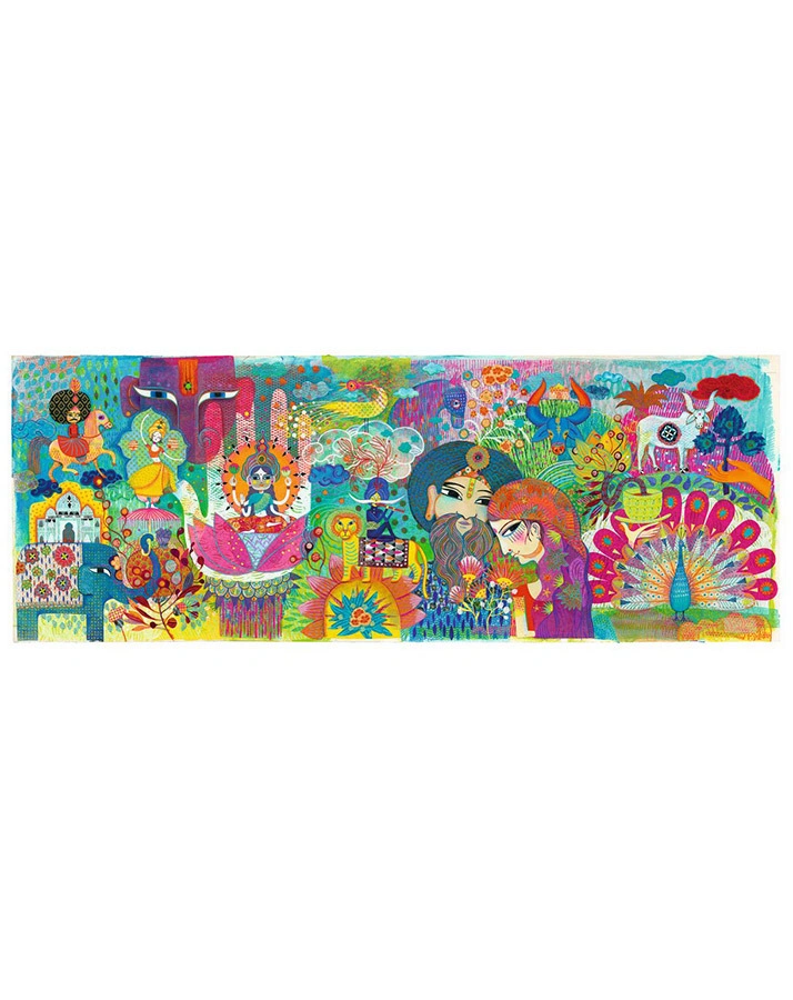 Puzzle MAGIC INDIA 1000-teilig in bunt