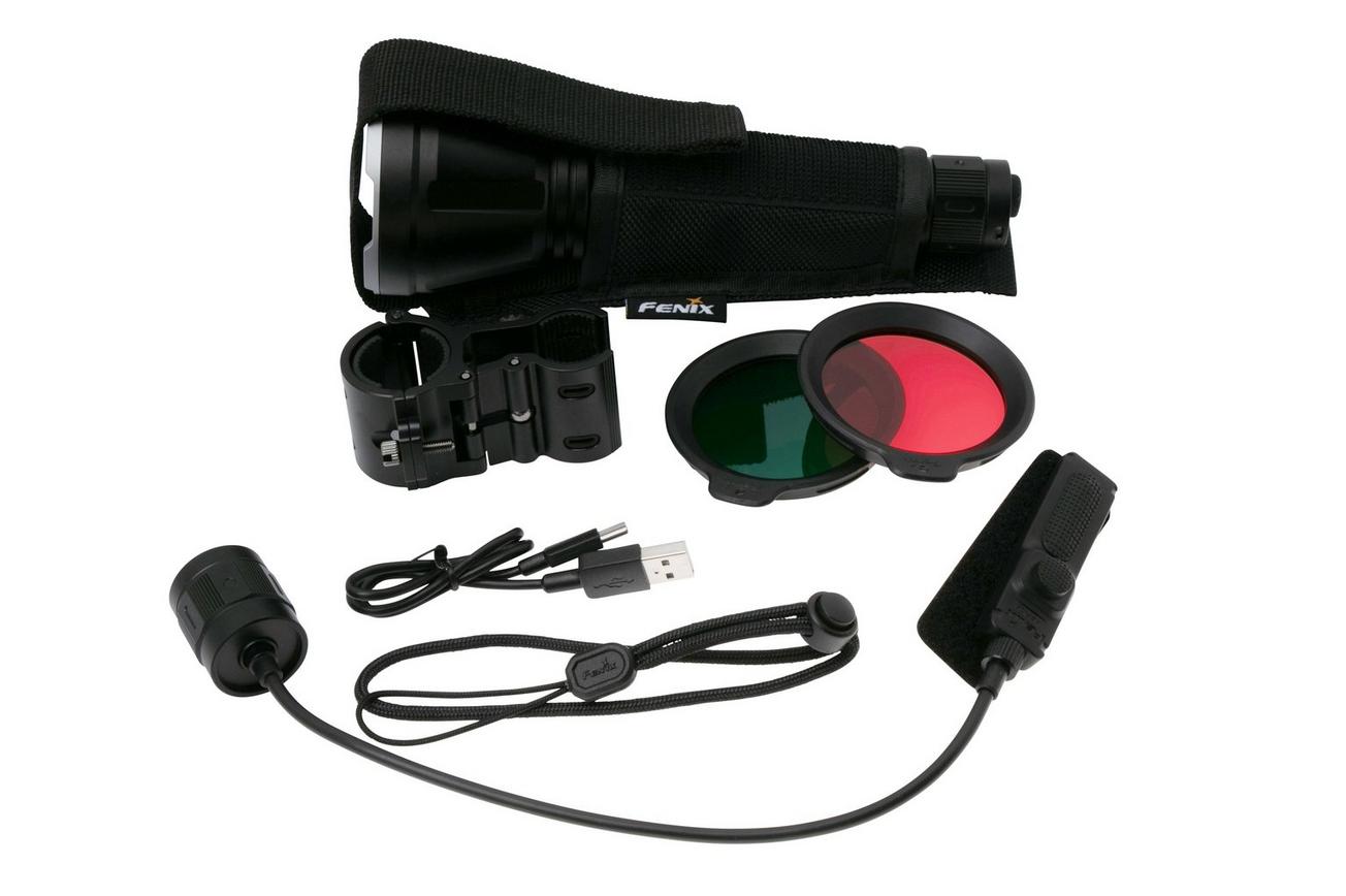 Fenix HT18R oplaadbare jachtzaklamp kit inclusief Fenix ALG-18 en AER-05