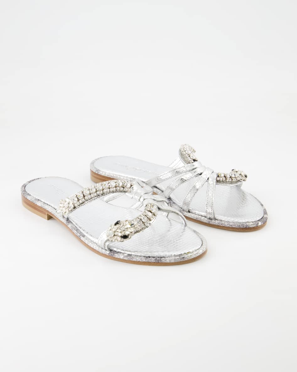 Konstantin Starke M/16D Pantoletten in Silber