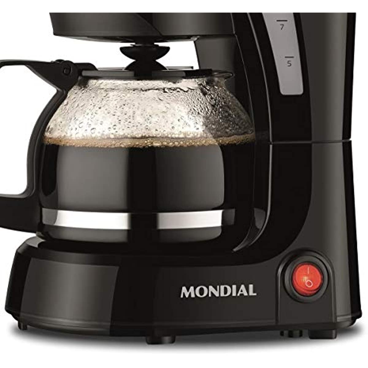 Cafeteira El&eacute;trica Mondial Pratic 17 NC-25 CAFETEIRA-127V-PRETO