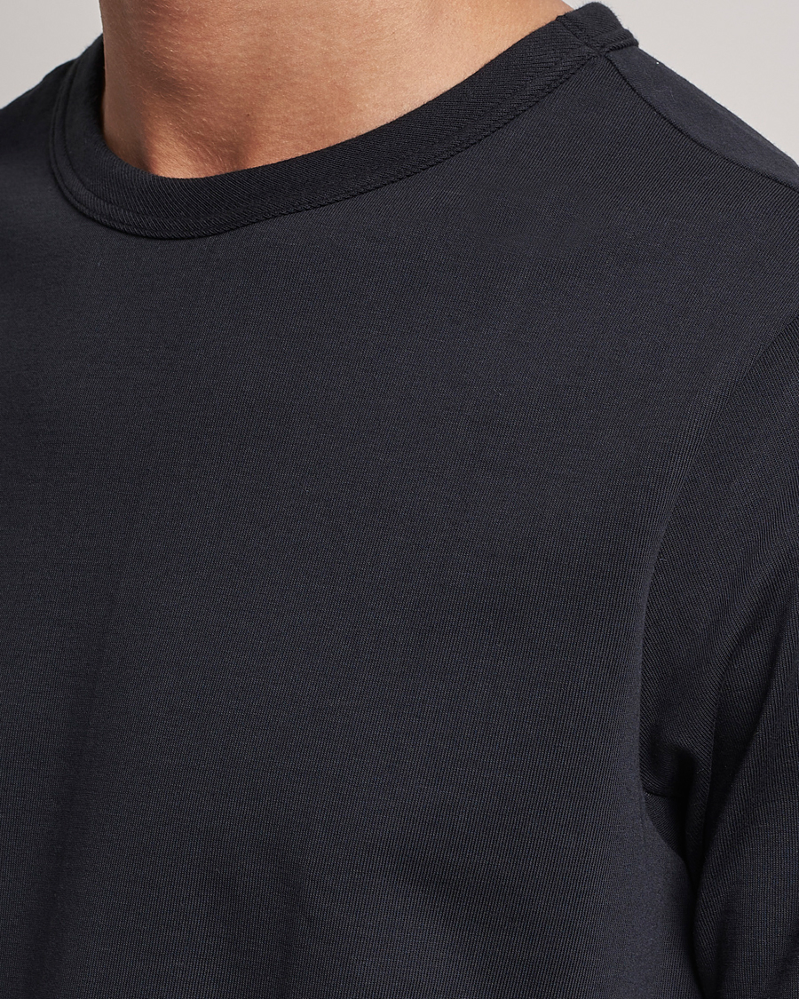 Merz b. Schwanen Relaxed Fit Loopwheeled T-Shirt Charcoal
