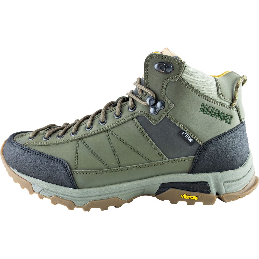 Doghammer Guide Rock Pro Vegan WP Wanderschuhe Herren kaki buam