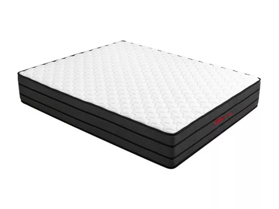 Matelas 160x200 cm INRE Très épais 25 cm Mousse mémoire de forme, Réversible Soutien Parfait, Hypoallergénique