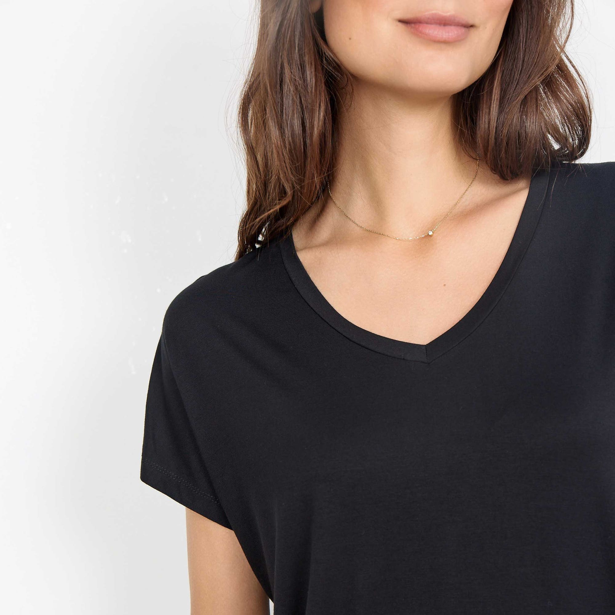 T-shirt Femme noir
