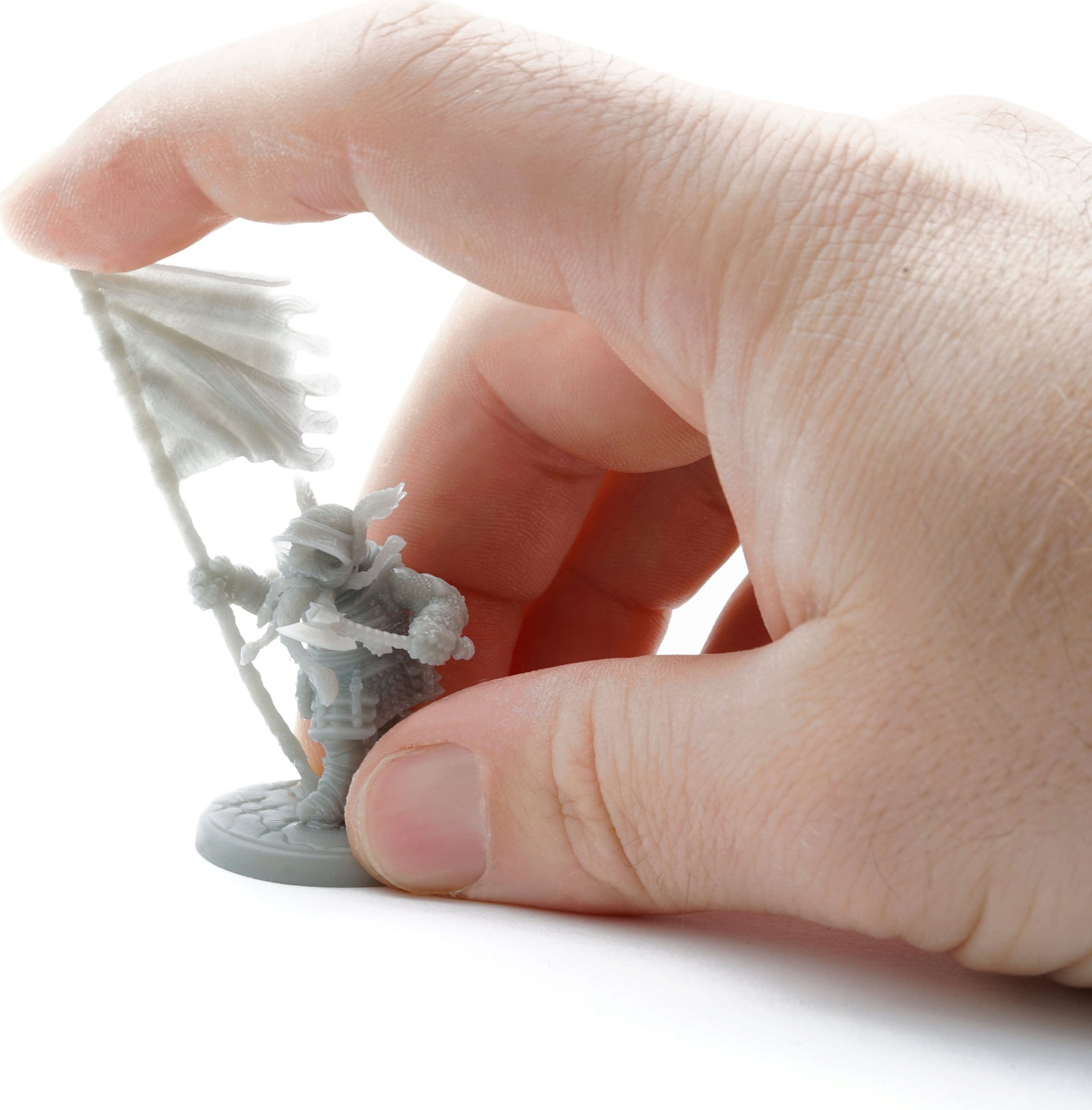 3DJAKE  Tabletop Resin Silbergrau, 1.000 g    Widerstandsfähiges Harz für den Druck von Miniaturen