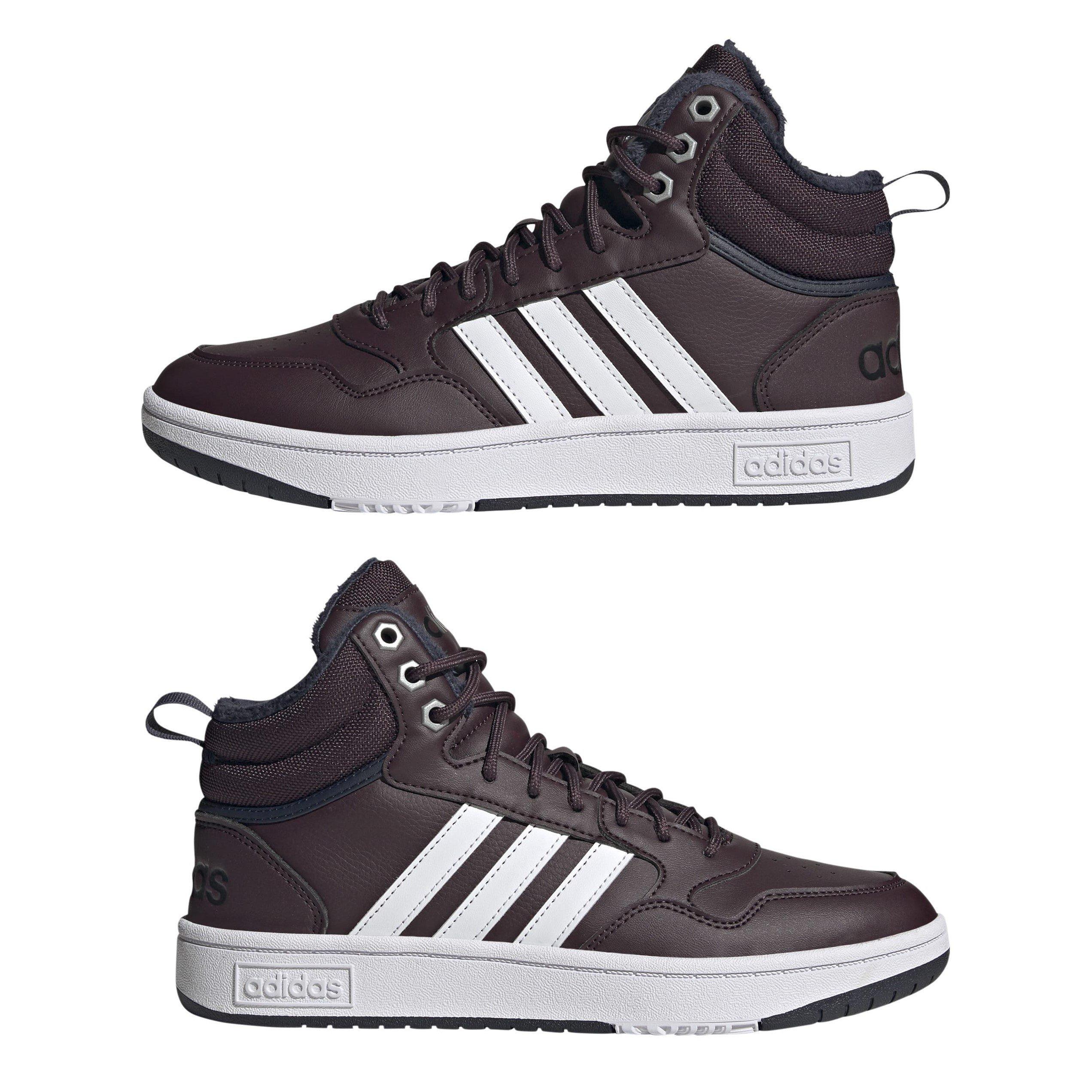 adidas Hoops 3.0 Mid Trainers Womens