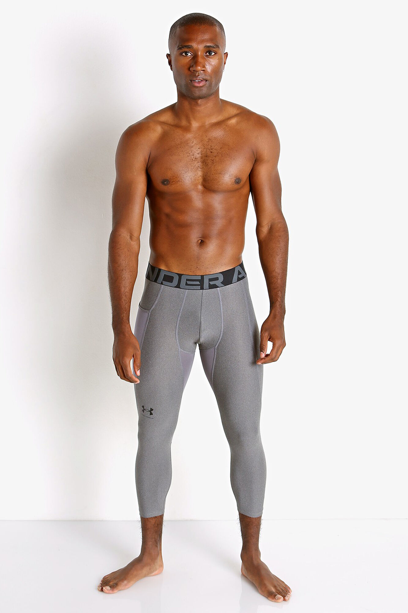 Legging Under Armour 3/5 - marrom