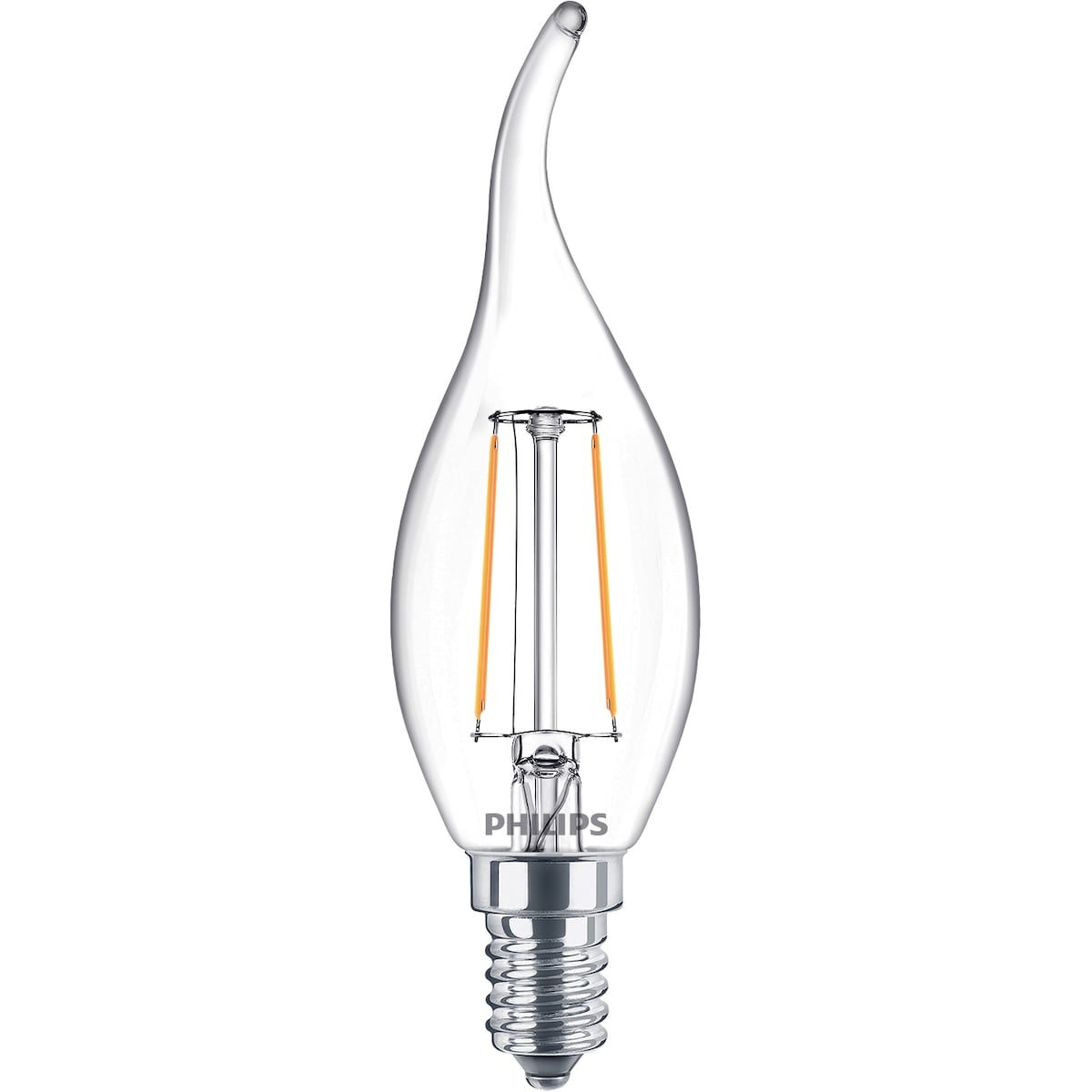 Philips LED-lyspære 2W E14