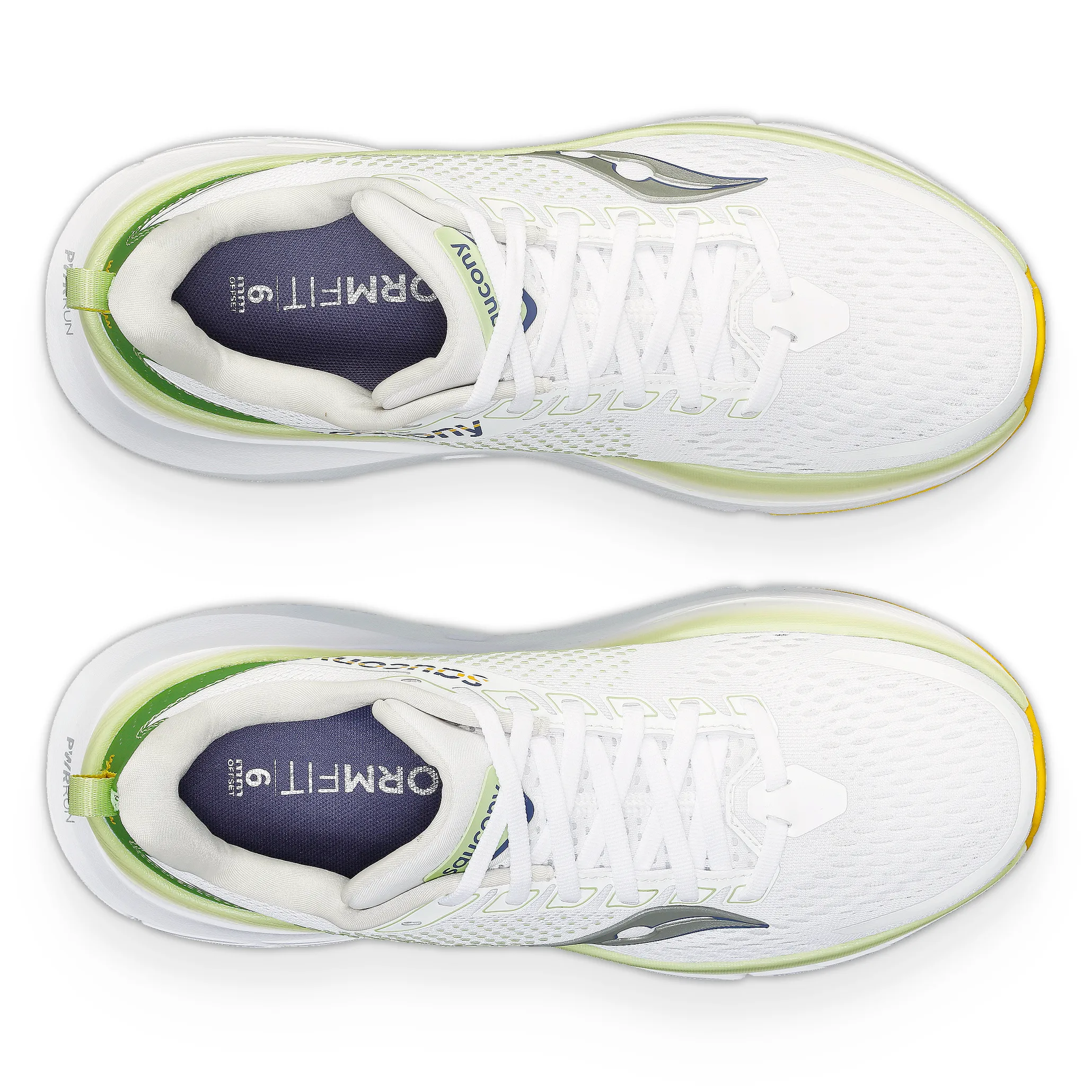 Saucony Women's Guide 17 White/Fern