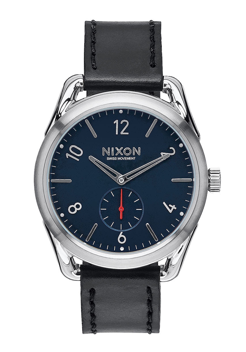 Nixon The C39 Leather Black / Red A459008